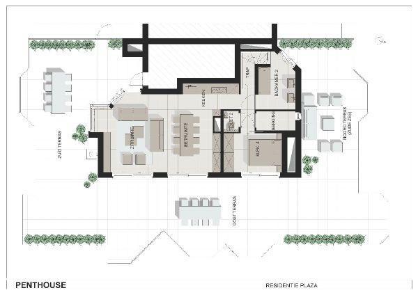 Апартаменты Duplex Penthouse Plaza Де Панбархат Номер фото